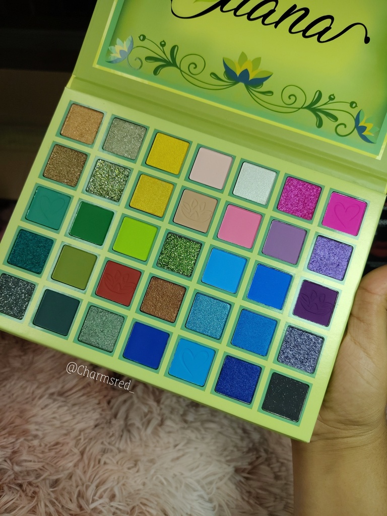 Paleta de sombras Tiana Beauty creations 