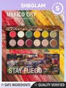 Paleta de sombras México city Sheglam 